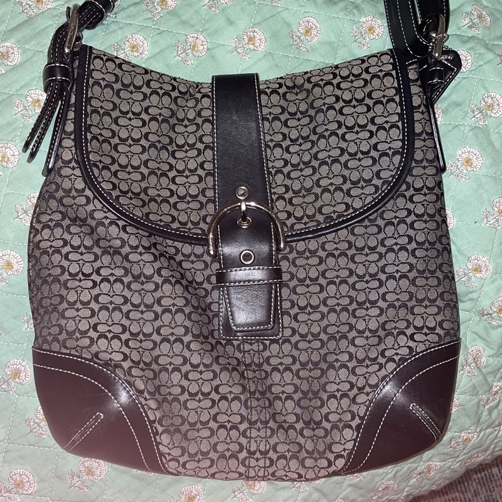 Coach adjustable purse